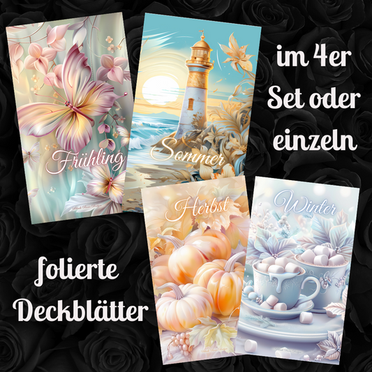 Deckblätter 4 Jahreszeiten