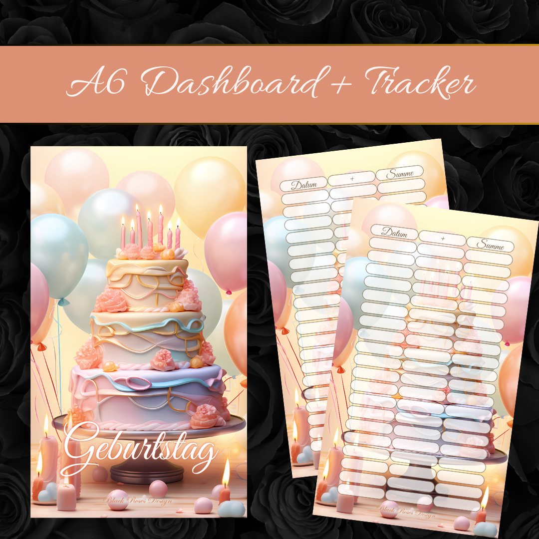 Geburtstag Dashboard + Tracker