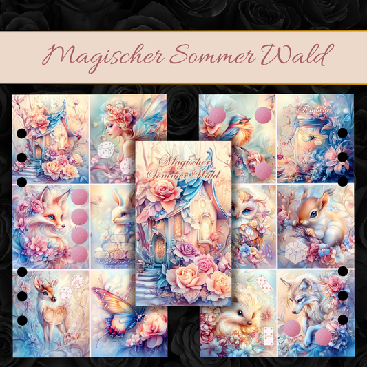 Magischer Sommer Wald - folierte Challenge inkl. Lose