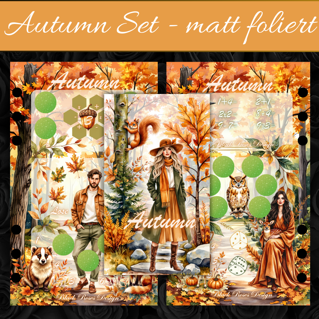 Autumn Sparspiel Set - matt foliert