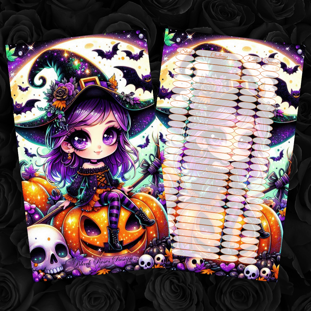 Deckblätter in verschiedenen Halloween Designs