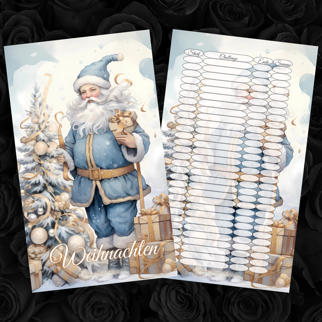 Deckblätter in verschiedenen Weihnachtlichen Designs