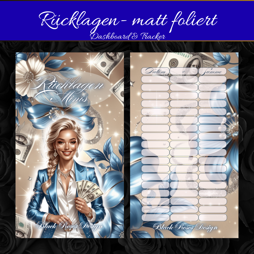 Rücklagen‑Minis – Spar‑Challenges im Mini‑Format | Inkl. schützender Hülle