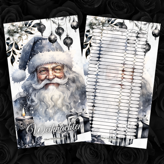 Deckblätter in verschiedenen Weihnachtlichen Designs
