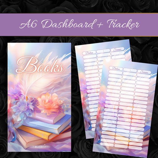 Dreamy Books Dashboard + Tracker