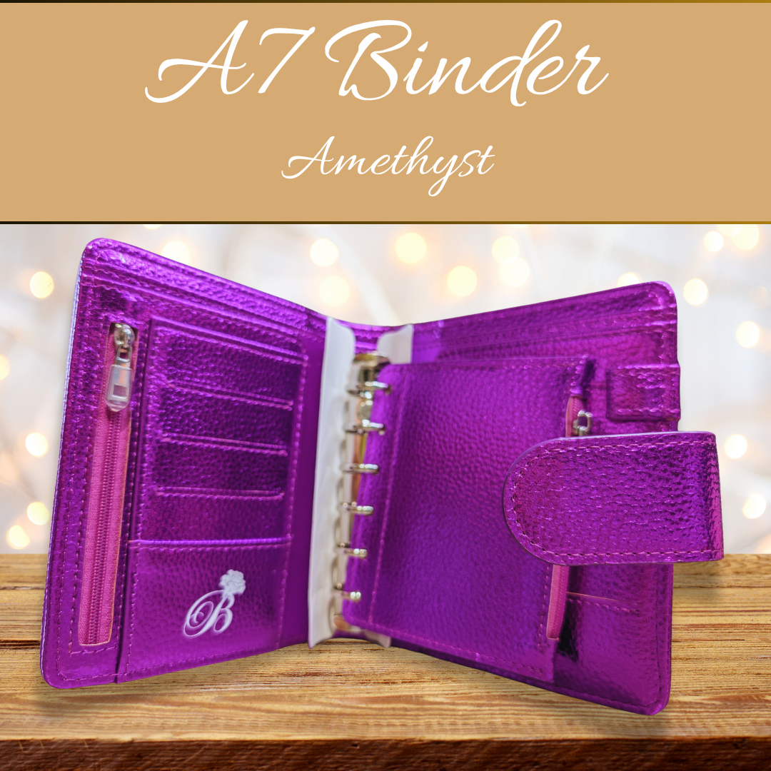 A7 De Luxe Binder Crystal Collection