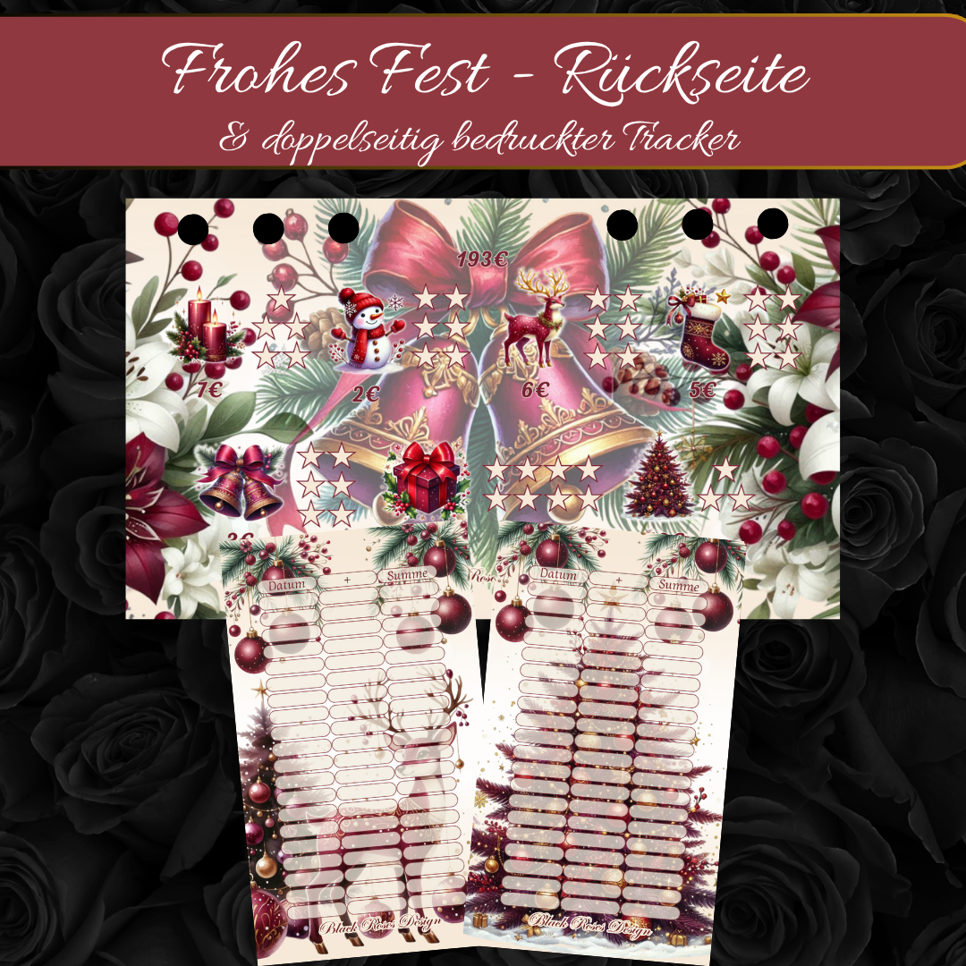 Frohes Fest - folierte Rubbel-Challenge inkl. Tracker