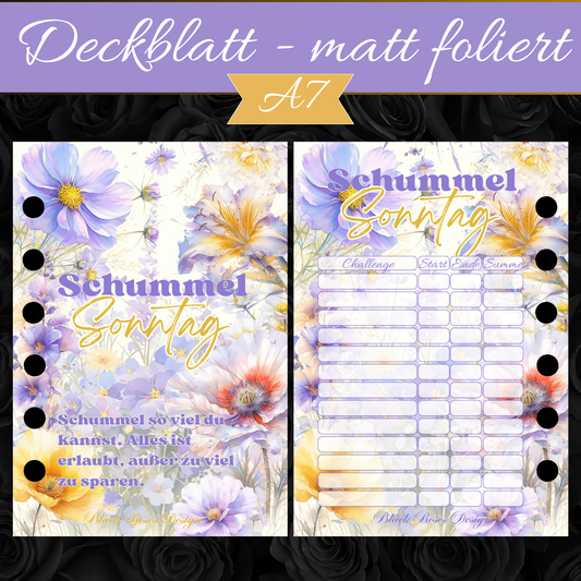 A7 Deckblatt Schummel Sonntag Flowers