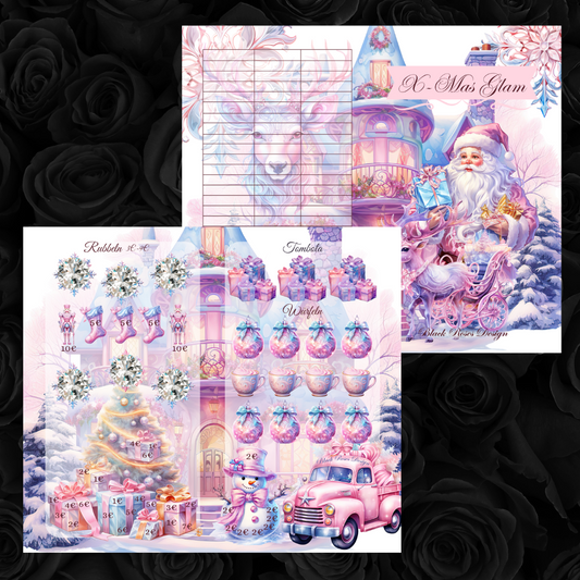 X-Mas Glam 2er Klappkarte