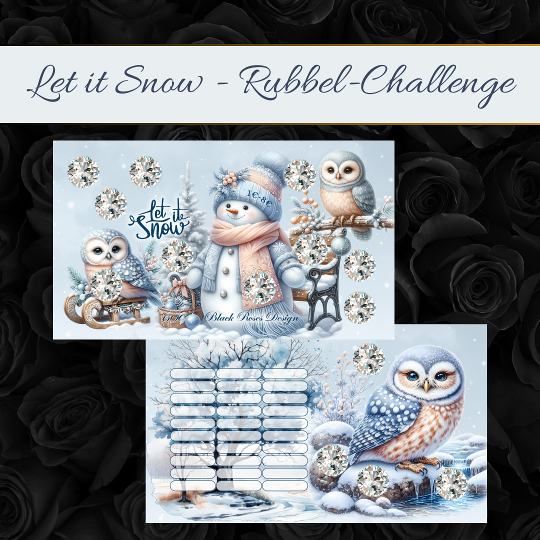 Let it Snow Rubbelchallenge