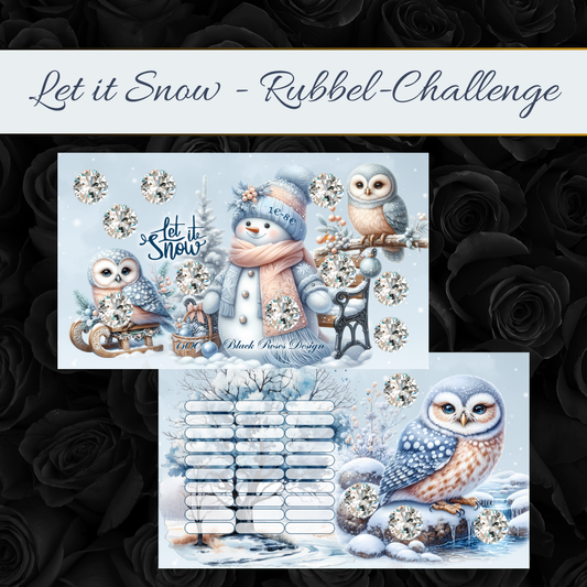 Let it Snow Rubbelchallenge