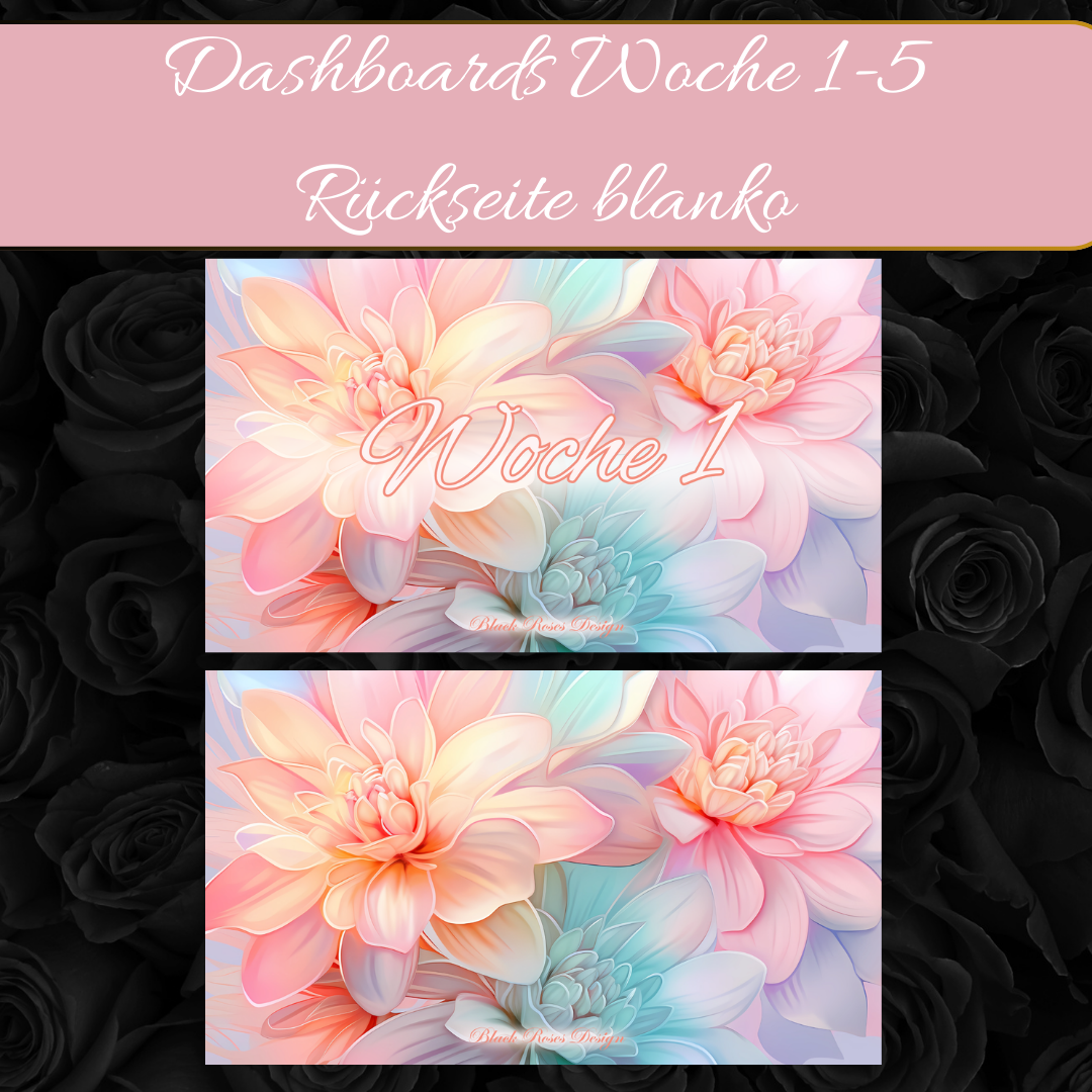 Dashboards Woche 1-5 (nur im Set erhältlich)