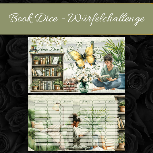 Book Dice Würfel Challenge