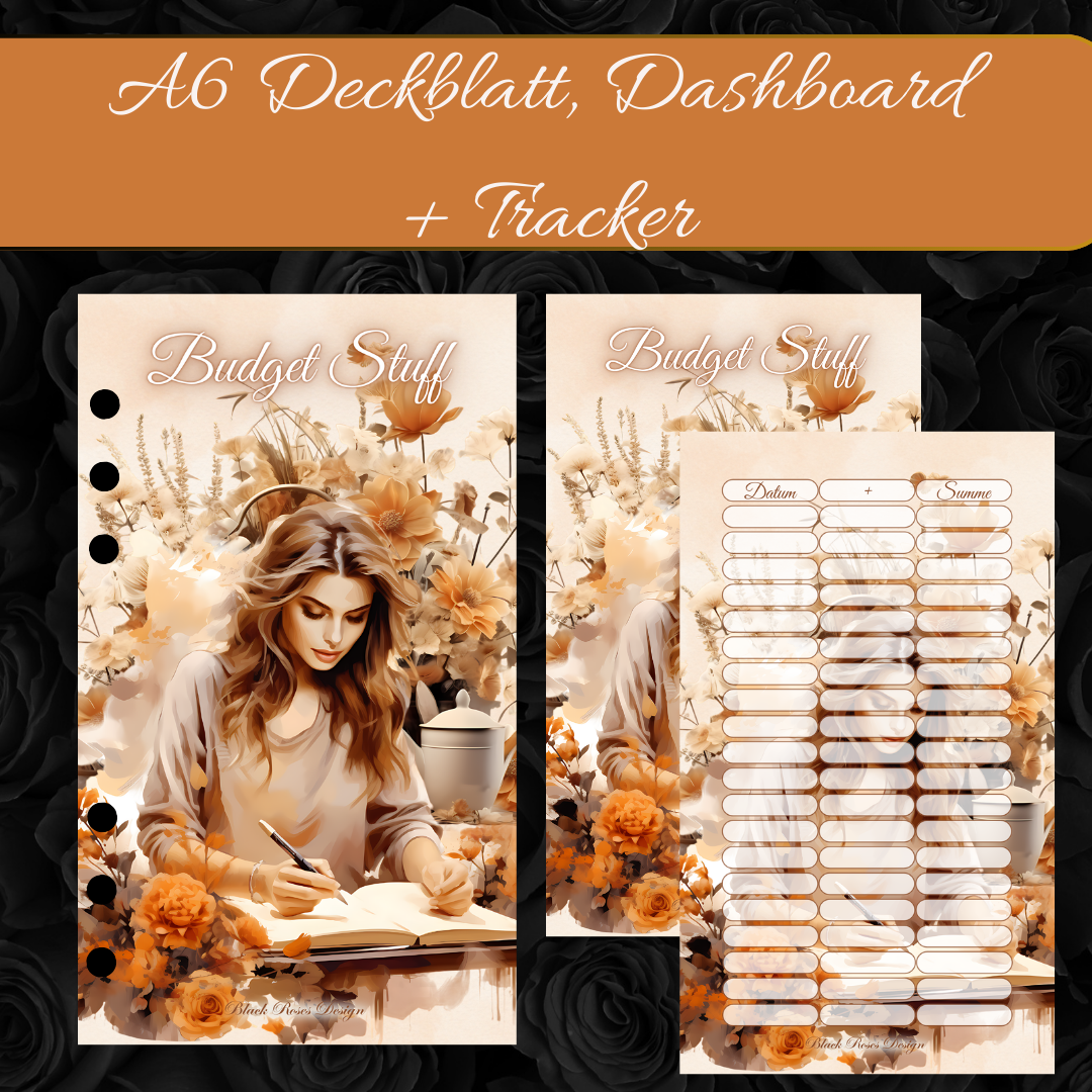 Set Budget Stuff - Deckblatt, Dashboard + Tracker