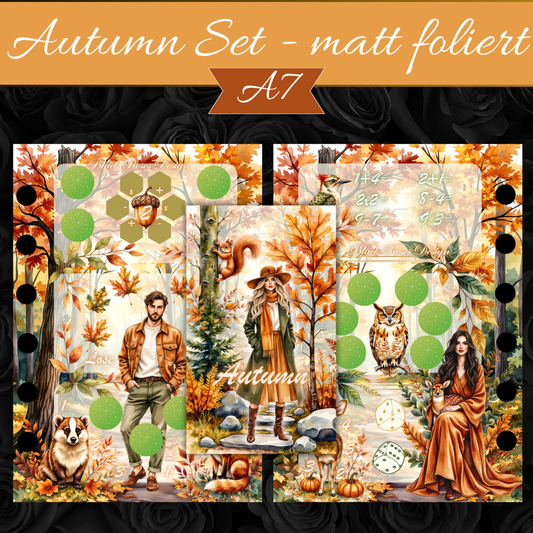 A7 Autumn Sparspiel Set - matt foliert