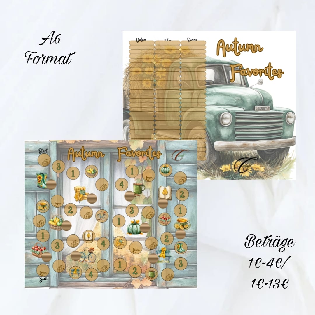 Autumn Favorites - 2er Klappkarte