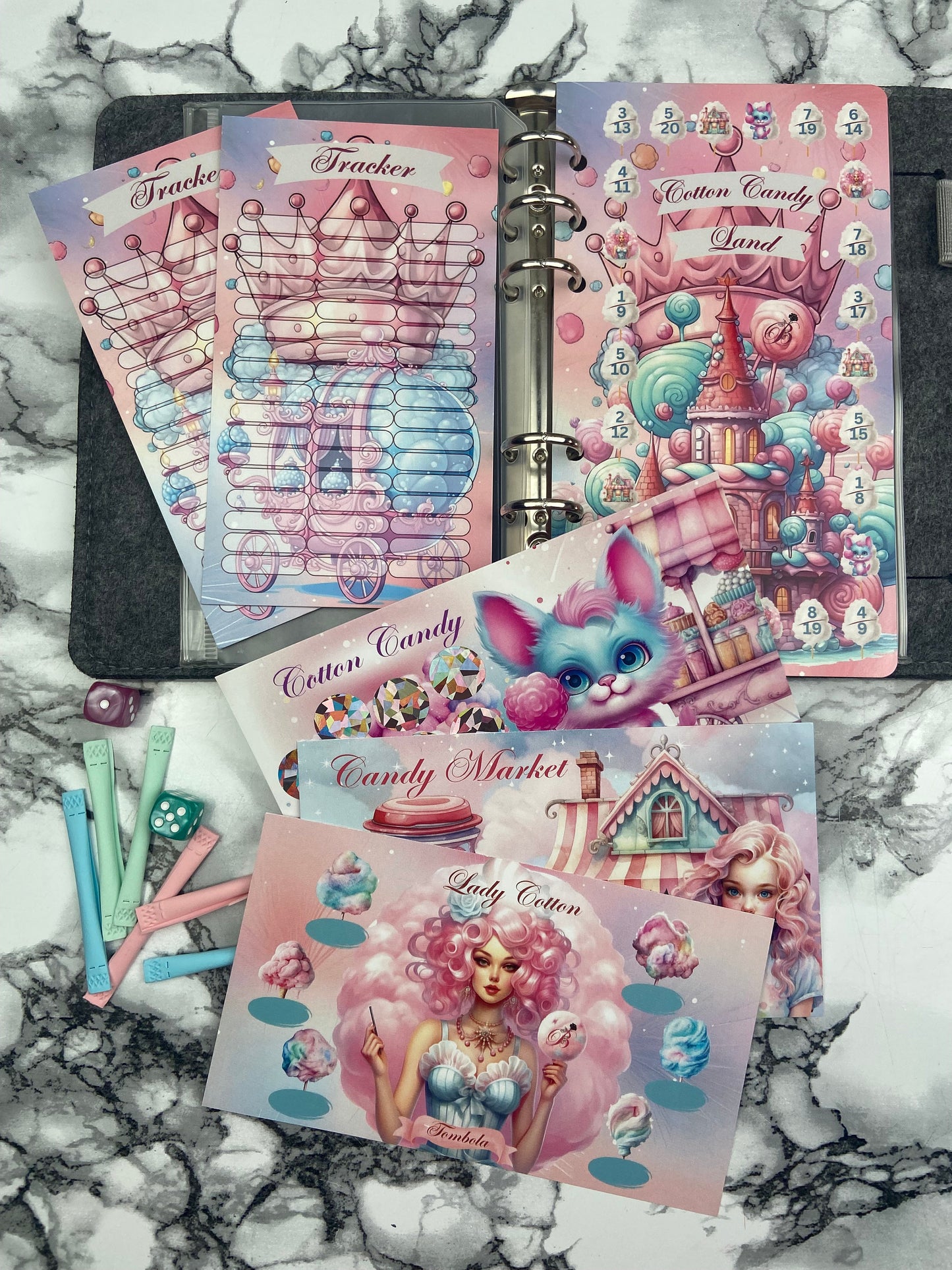 Cotton Candy Land Sparspiel Set