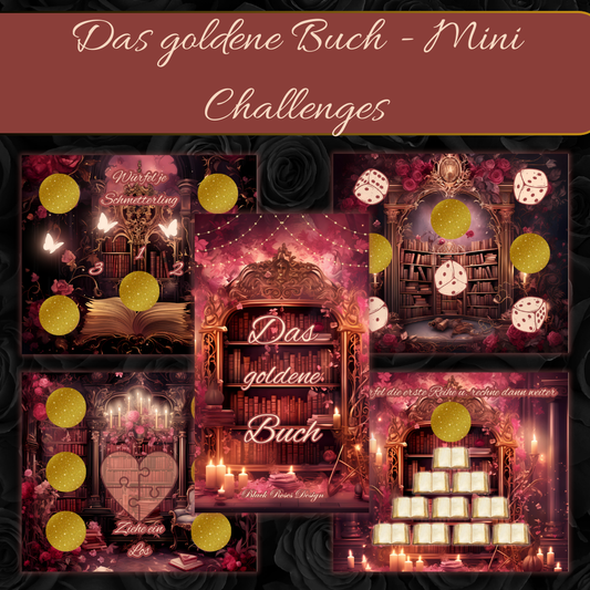 Das goldene Buch Mini Challenges Inkl. 4 Lose