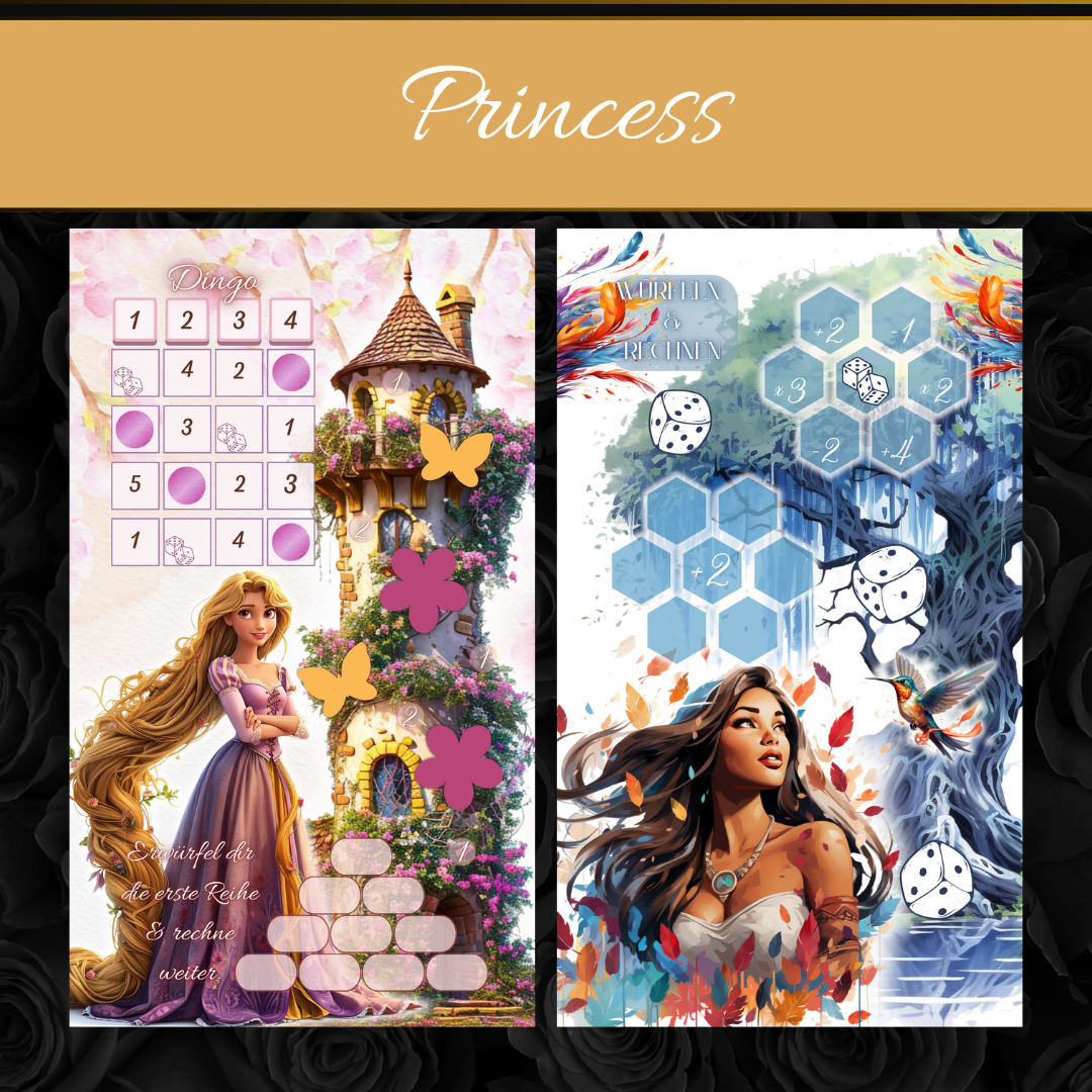 Sparplan Princess - komplett matt foliert