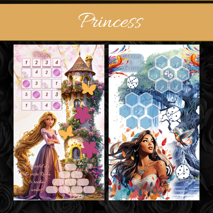 Sparplan Princess - komplett matt foliert