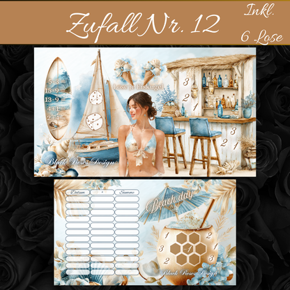 ✨ A6 Zufalls‑Challenges – 12 Stück + 1 Extra Challenge ✨(Thema Frühling/Sommer/bunt) Live Ziehung am 05.04.26 ab 12Uhr