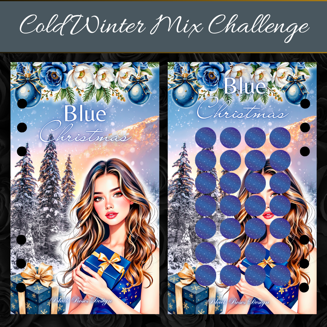 Blue Christmas Sparspiel - matt foliert