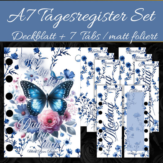 A7 Tages Register Step by step, Day by day