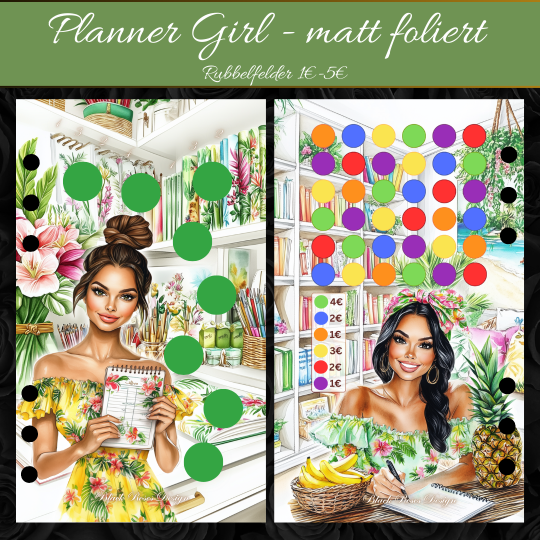 Planner Girl Mix-Challenge - matt foliert