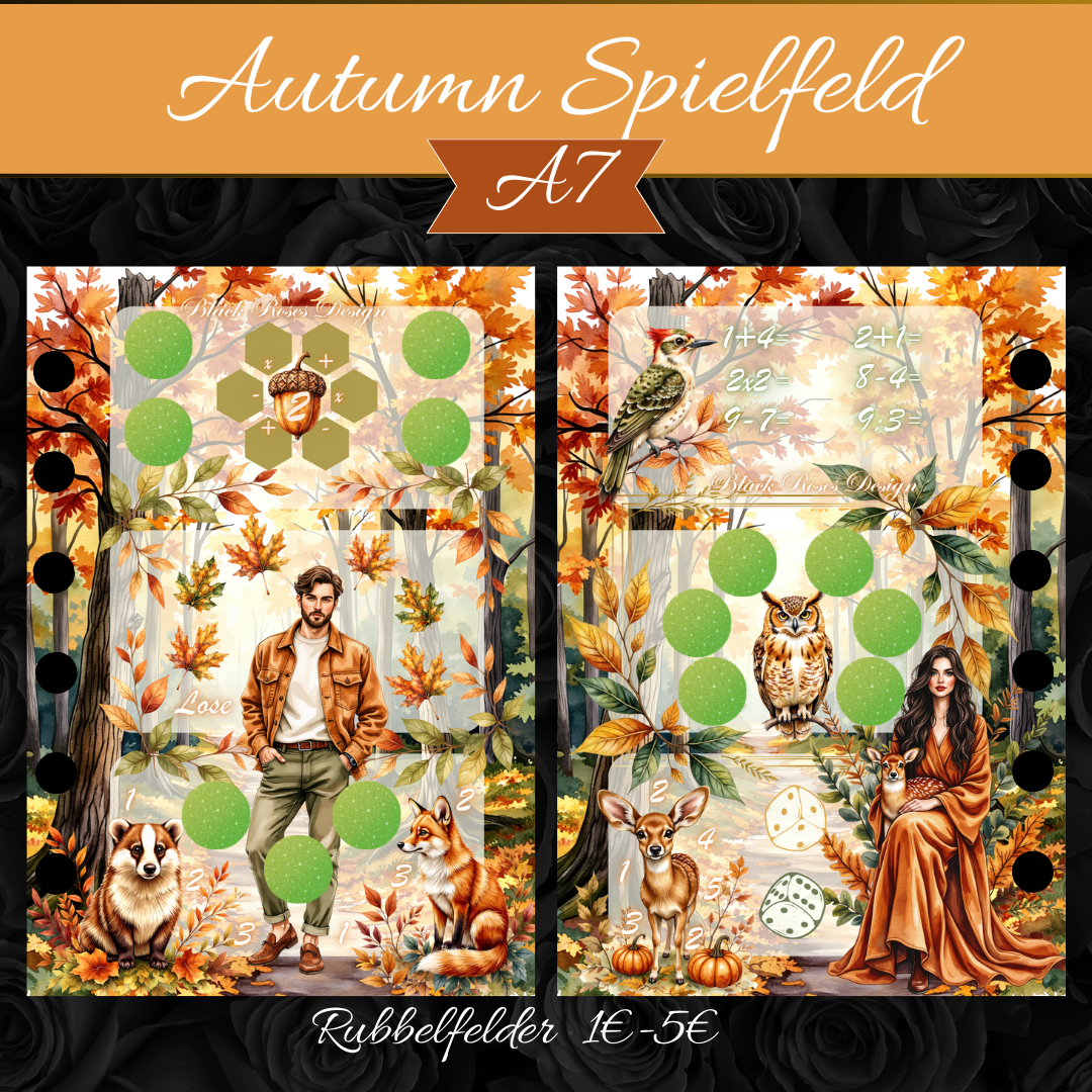 A7 Autumn Sparspiel Set - matt foliert