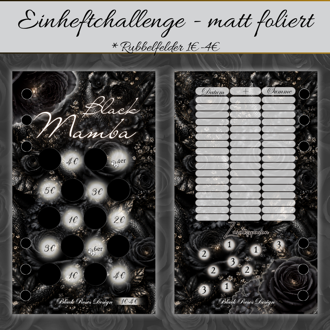 Black Mamba - foliert