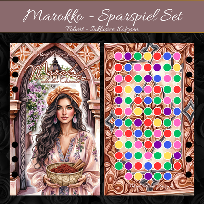 Marokko - Sparspiel-Set komplett matt foliert