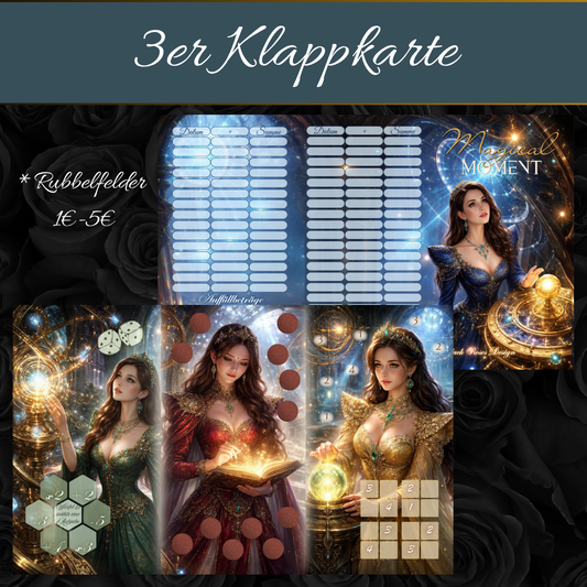 Magical Moment – 3er Klappkarte