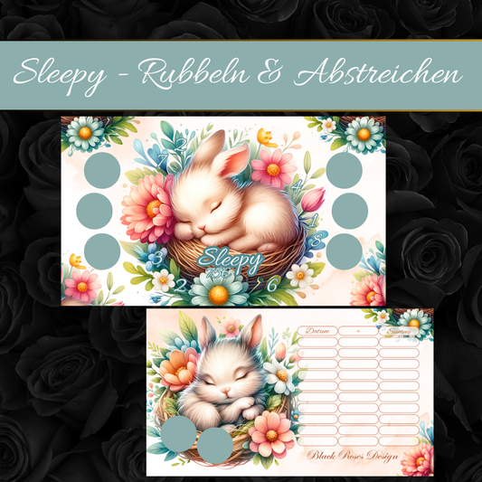 Sleepy Rubbel & Abstreich Challenge