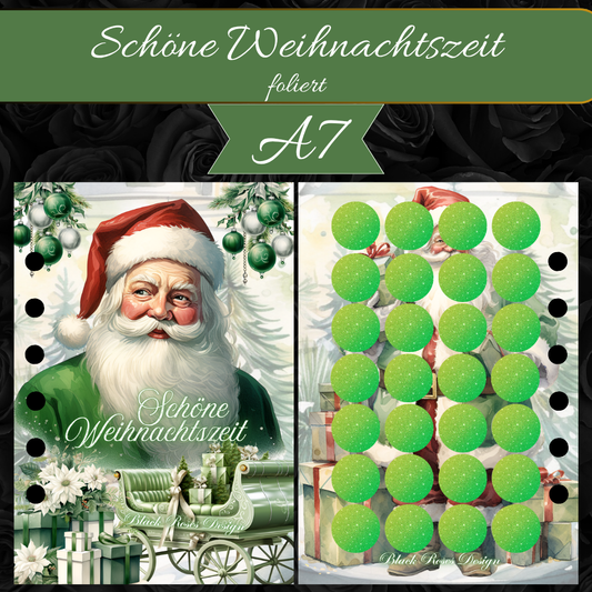 Schöne Weihnachtszeit - foliertes Challenge-Set inkl. Lose A7