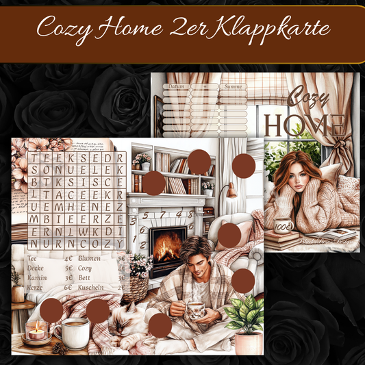 Cozy Home - 2er Klappkarte