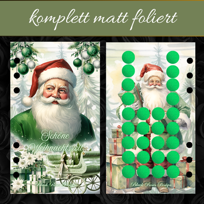 Schöne Weihnachtszeit - foliertes Challenge-Set inkl. Lose in A6