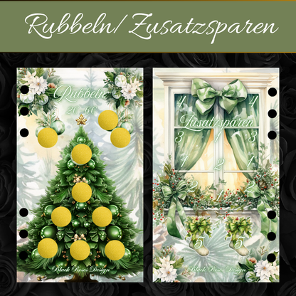 Schöne Weihnachtszeit - foliertes Challenge-Set inkl. Lose in A6