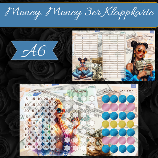 Money, Money - 3er Klappkarte