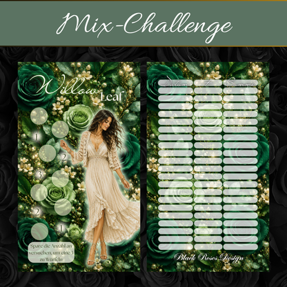 De Luxe Binder - Willow Leaf (Inkl. Gratis Challenge)