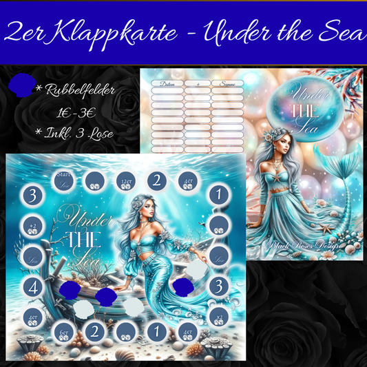 Under the Sea – 2er Klappkarte