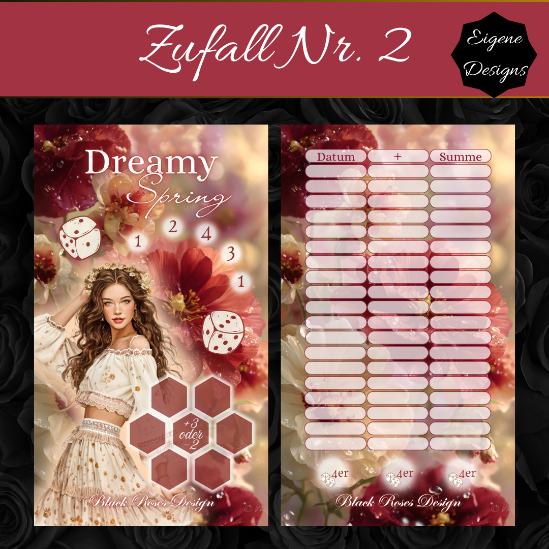 ✨ A6 Zufalls‑Challenges – 12 Stück + 1 Extra Challenge ✨(Thema Frühling/Sommer/bunt) Live Ziehung am 05.04.26 ab 12Uhr