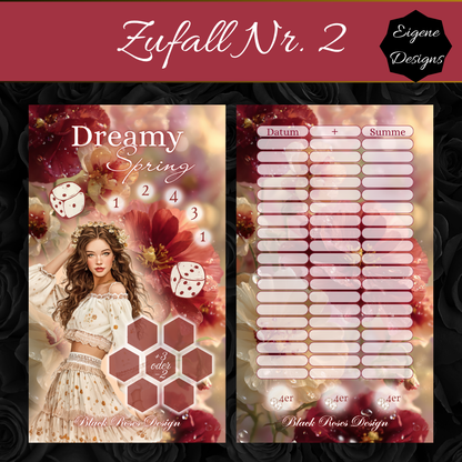 ✨ A6 Zufalls‑Challenges – 12 Stück + 1 Extra Challenge ✨(Thema Frühling/Sommer/bunt) Live Ziehung am 05.04.26 ab 12Uhr