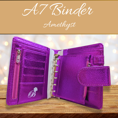 A7 De Luxe Binder Crystal Collection