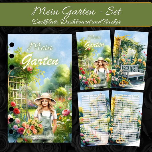 Mein Garten - Deckblatt, Dashboard + Tracker