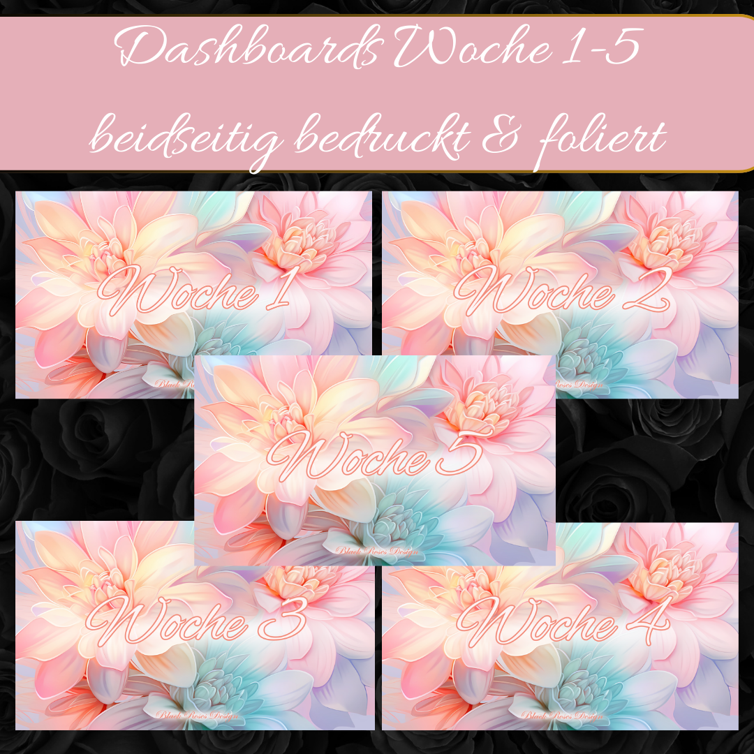 Dashboards Woche 1-5  (nur im Set erhältlich)