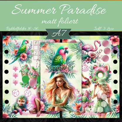 Summer Paradise - folierte Challenge A7
