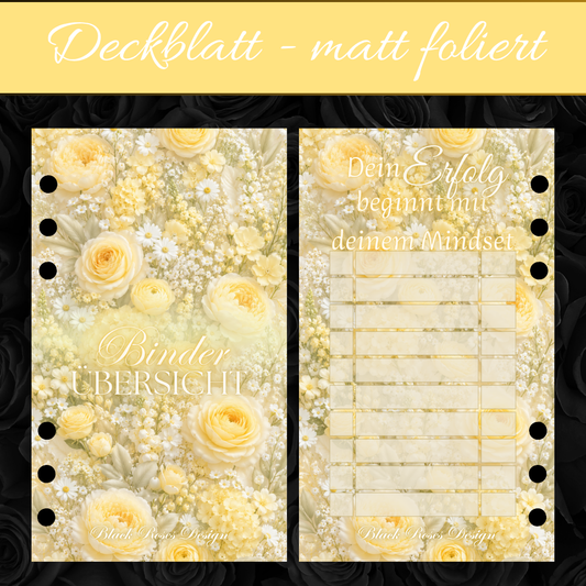 Deckblatt - Binder Übersicht - Butterlemon