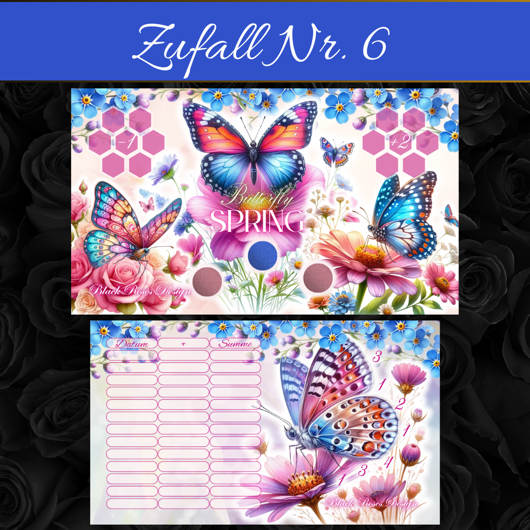 ✨ A6 Zufalls‑Challenges – 12 Stück + 1 Extra Challenge ✨(Thema Frühling/Sommer/bunt) Live Ziehung am 05.04.26 ab 12Uhr