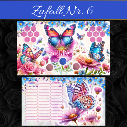 ✨ A6 Zufalls‑Challenges – 12 Stück + 1 Extra Challenge ✨(Thema Frühling/Sommer/bunt) Live Ziehung am 05.04.26 ab 12Uhr