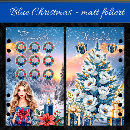Blue Christmas Sparspiel - matt foliert